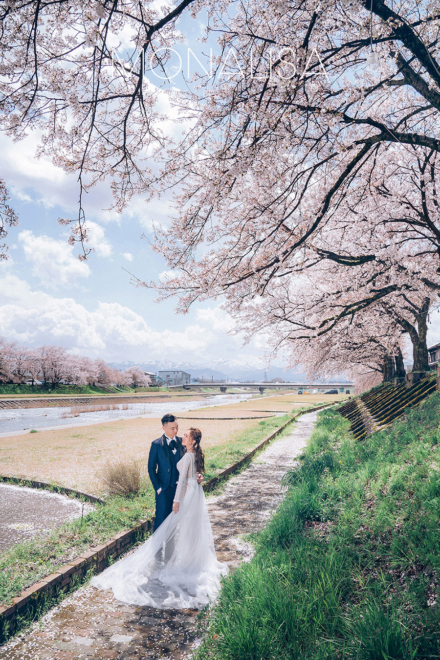 日本櫻花婚照